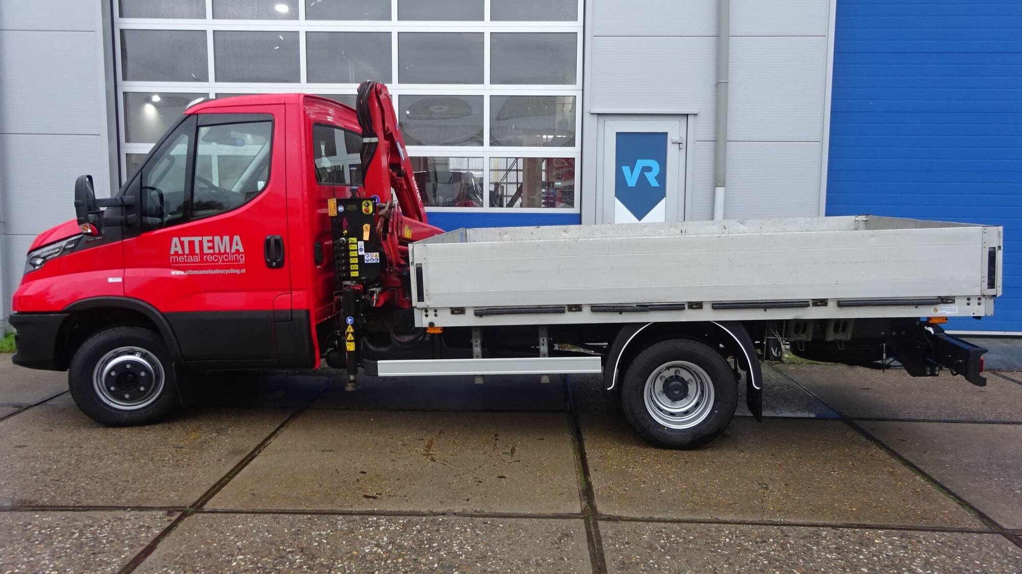 Iveco Daily laadbak voor attema metaalrecycling